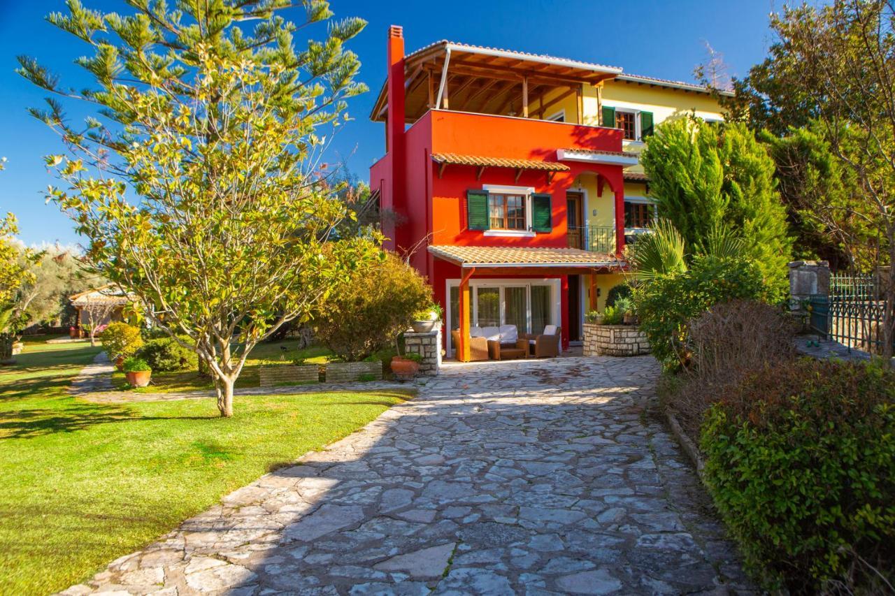 Poly'S Villa Lefkada Apolpaina Buitenkant foto