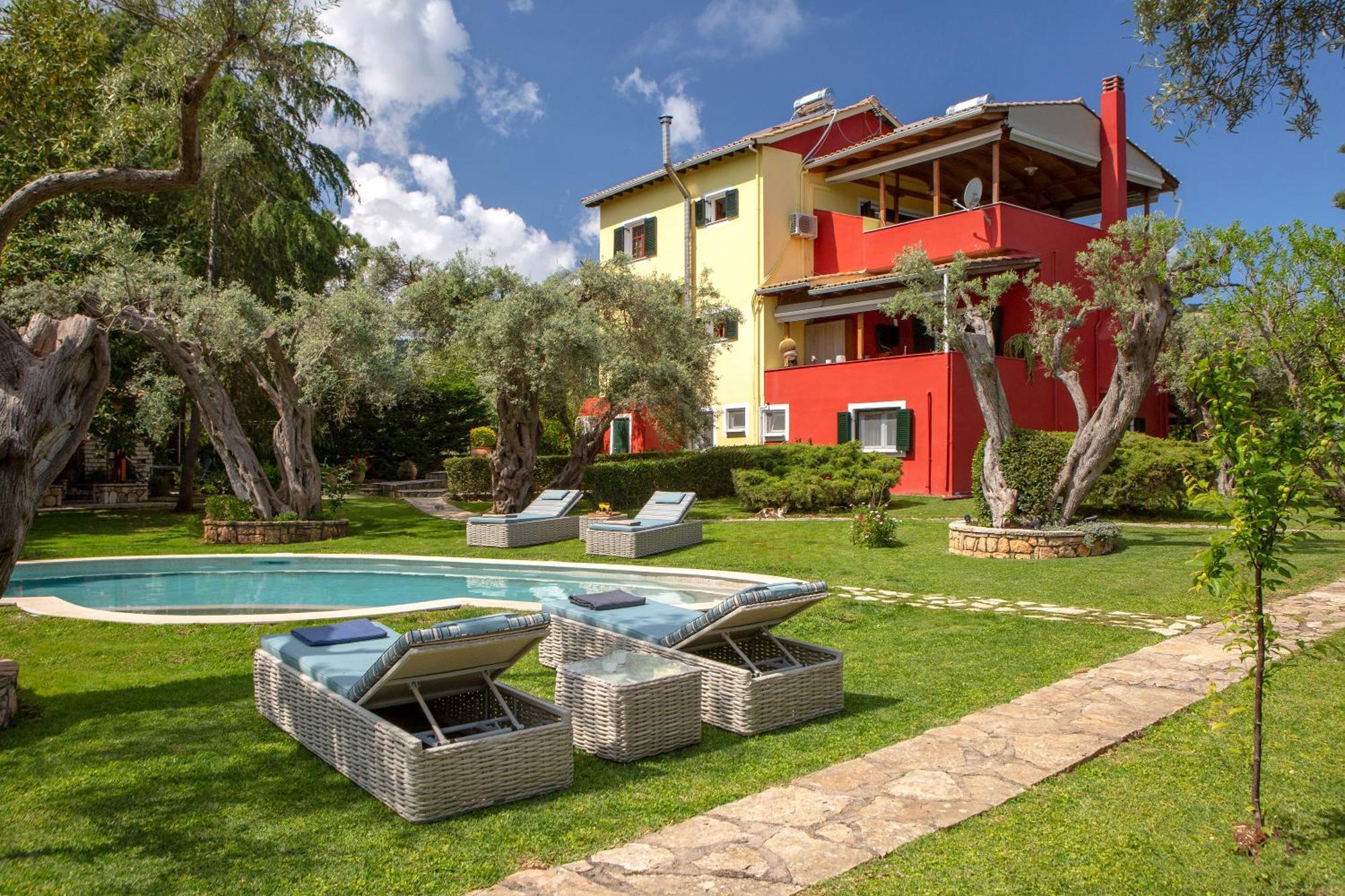 Poly'S Villa Lefkada Apolpaina Buitenkant foto