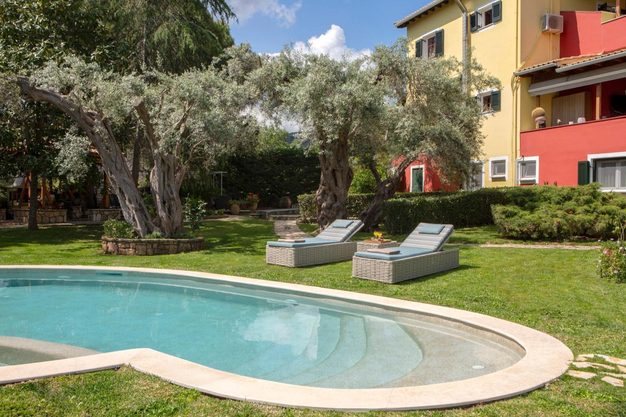 Poly'S Villa Lefkada Apolpaina Buitenkant foto